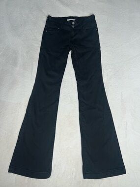 PacSun Black Low-Rise Flare Jeans